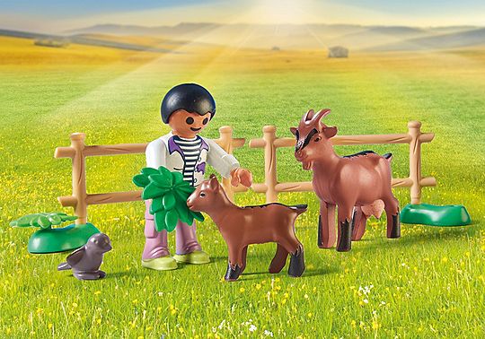 PLAYMOBIL 71442 Country Tractor with Trailer and Water Tank