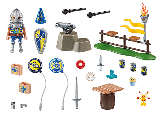 PLAYMOBIL 71447 Novelmore Knight's Birthday Gift Set