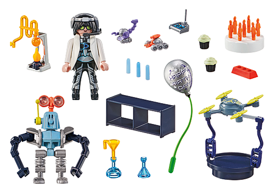 PLAYMOBIL 71450 Researchers With Robots