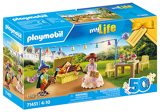 PLAYMOBIL 71451 My Life Costume Party Gift Set