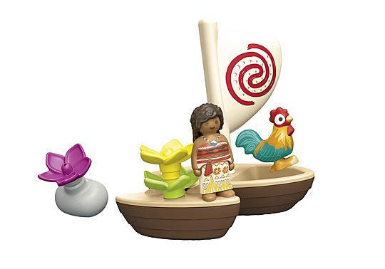 Playmobil 71459 JUNIOR AQUA & Disney: Moana's Sail Boat