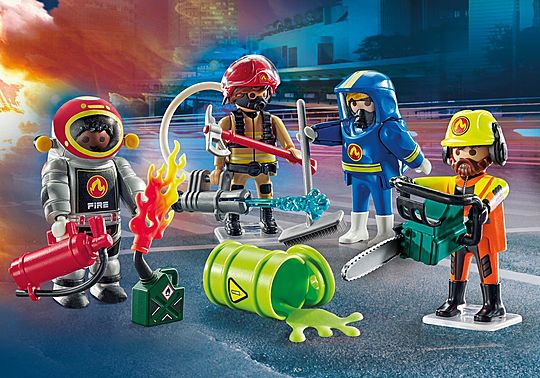 PLAYMOBIL 71468 My Figures Fire Rescue