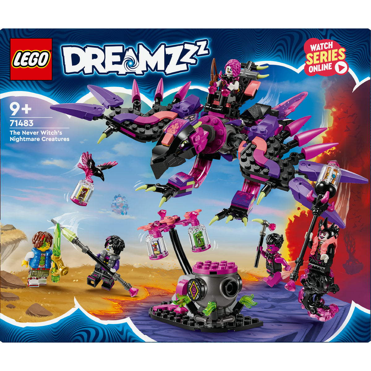 LEGO DREAMZzz The Never Witch’s Nightmare Creatures 71483 - Moons Toystore
