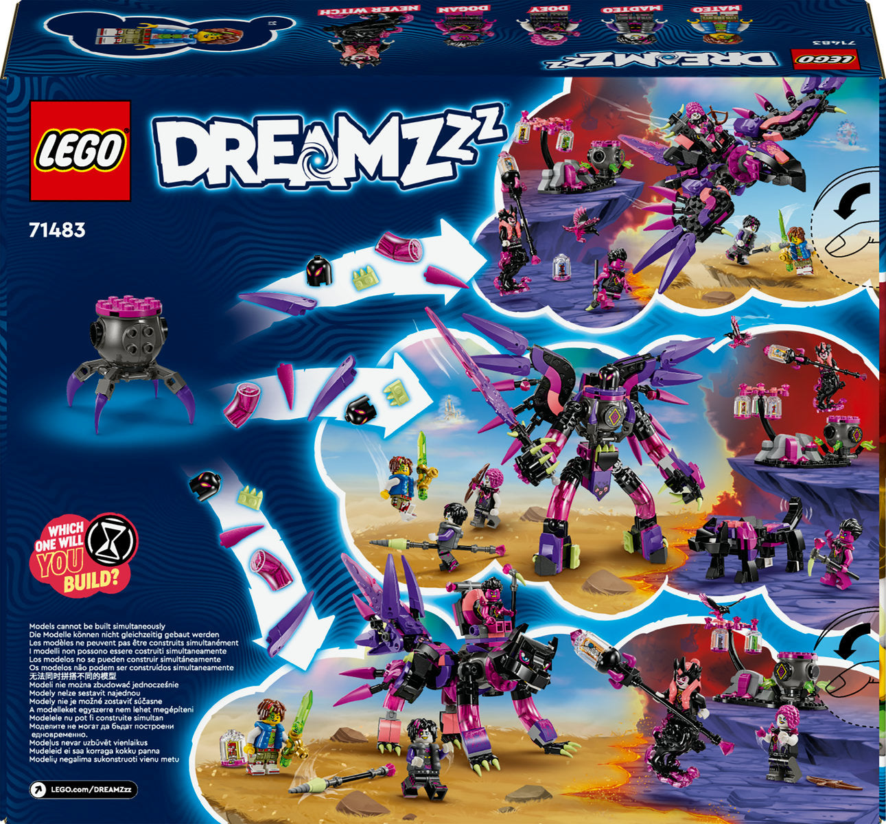 LEGO DREAMZzz The Never Witch’s Nightmare Creatures 71483 - Moons Toystore