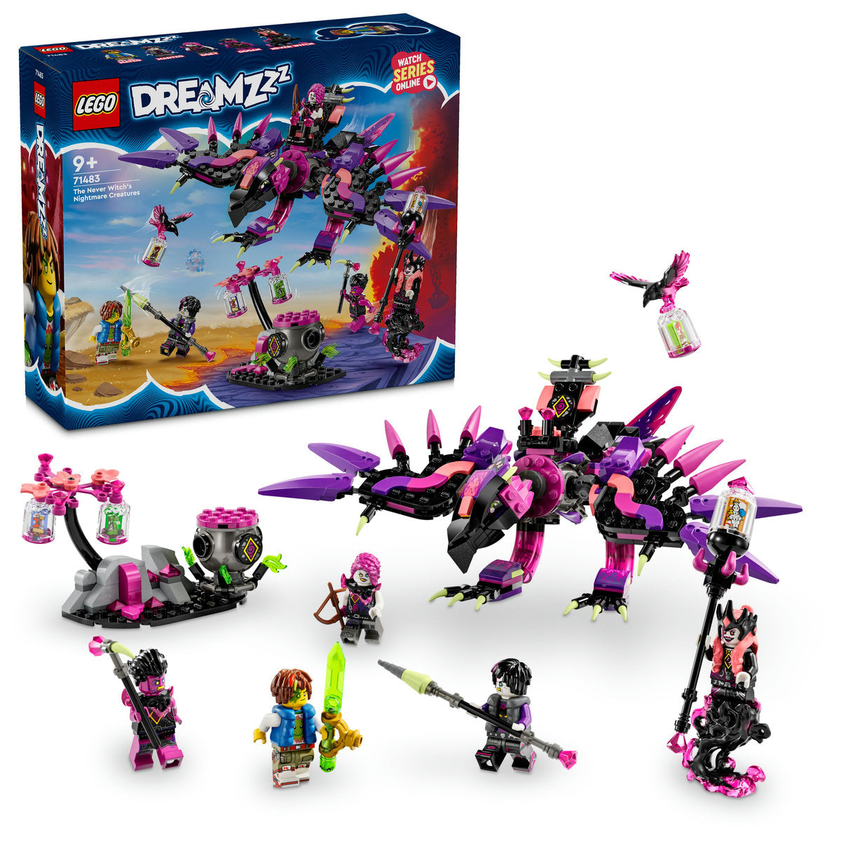LEGO DREAMZzz The Never Witch’s Nightmare Creatures 71483 - Moons Toystore
