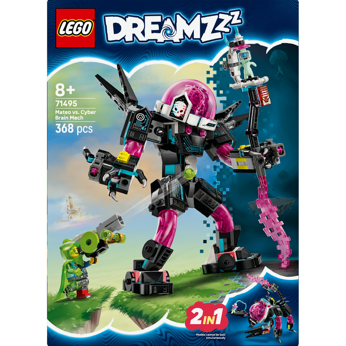 LEGO DREAMZzz Mateo vs. Cyber Brain Mech Robot Toy 71495