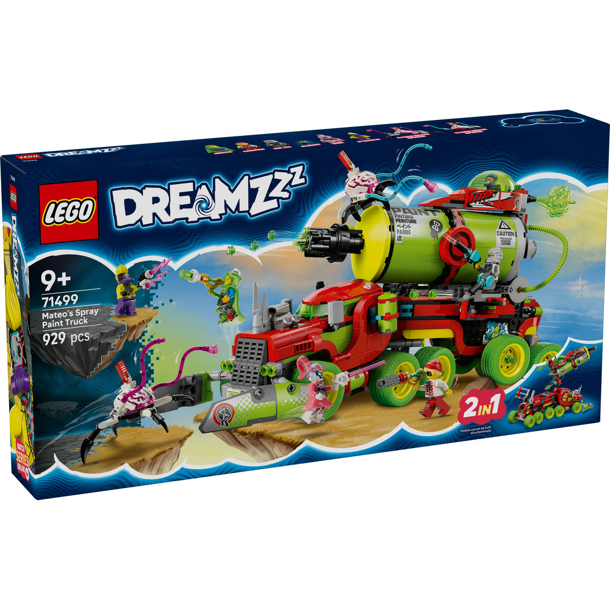 LEGO DREAMZzz Mateo’s Spray Paint Truck Toy 71499