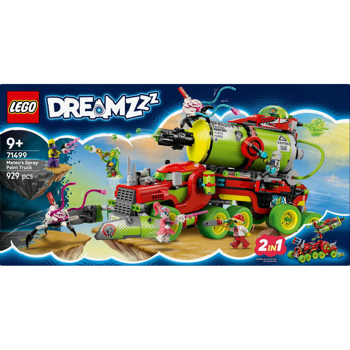 LEGO DREAMZzz Mateo’s Spray Paint Truck Toy 71499