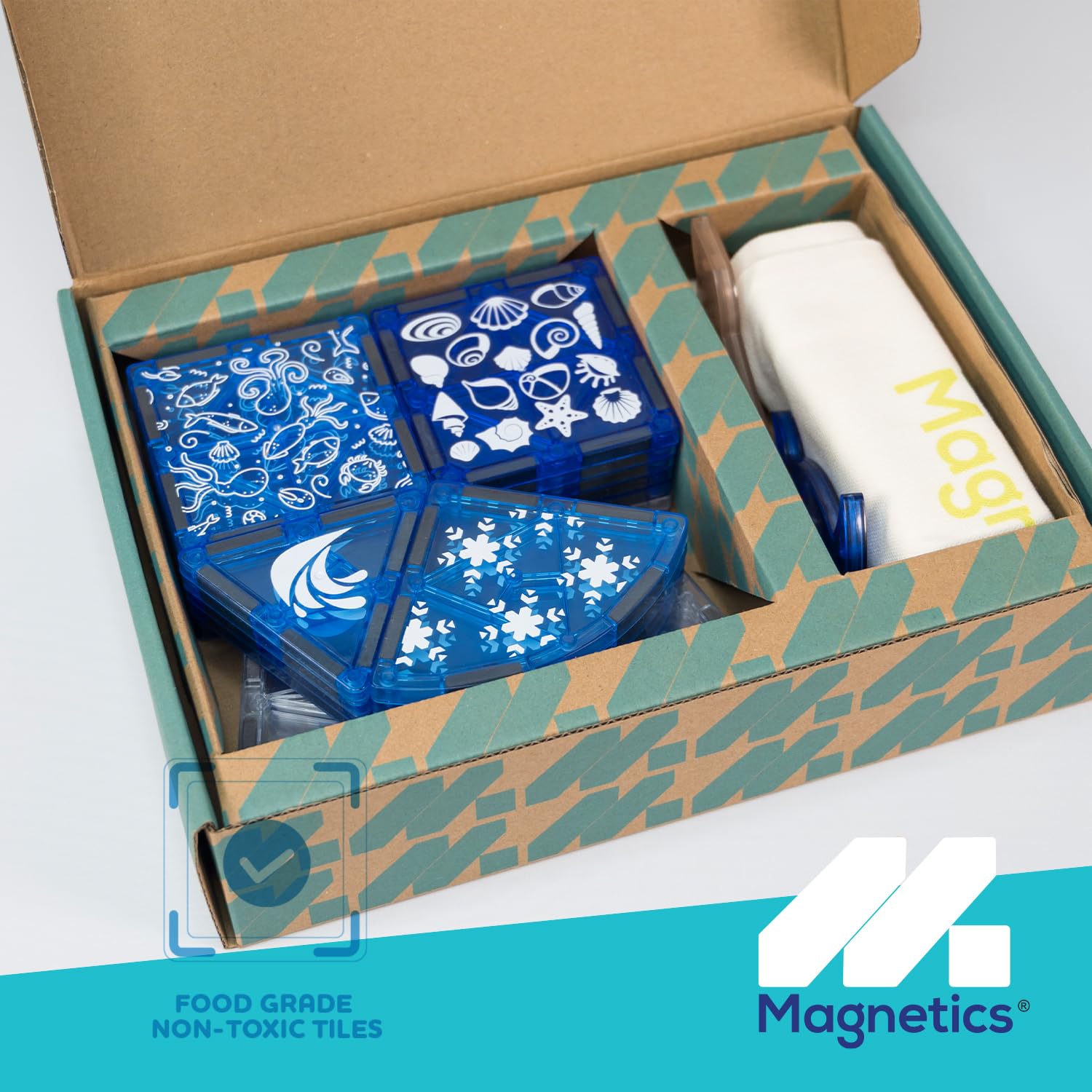 Magnetic tiles Sea Life Set 30 pcs
