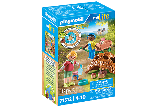 PLAYMOBIL 71512 My Life Hedgehog Family