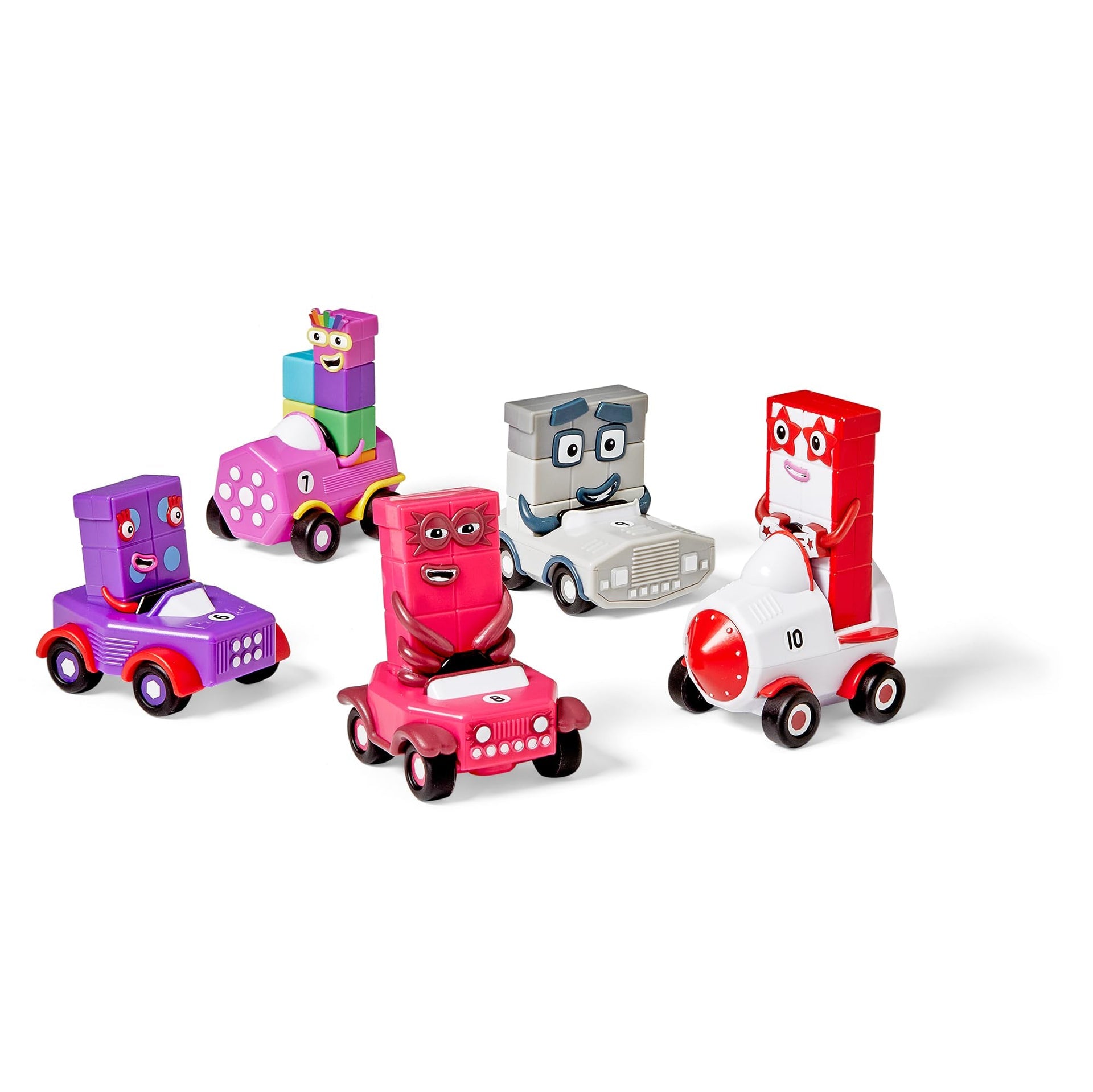 Numberblocks Mini Vehicles 6-10
