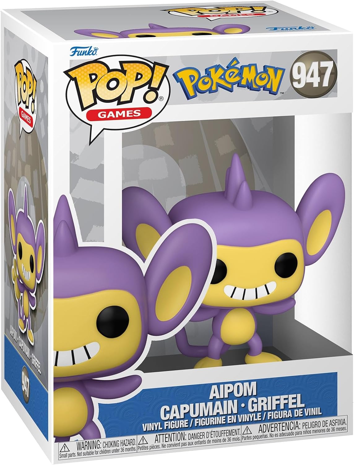 Funko POP! Games: Pokemon - Aipom Capumain-Griffel