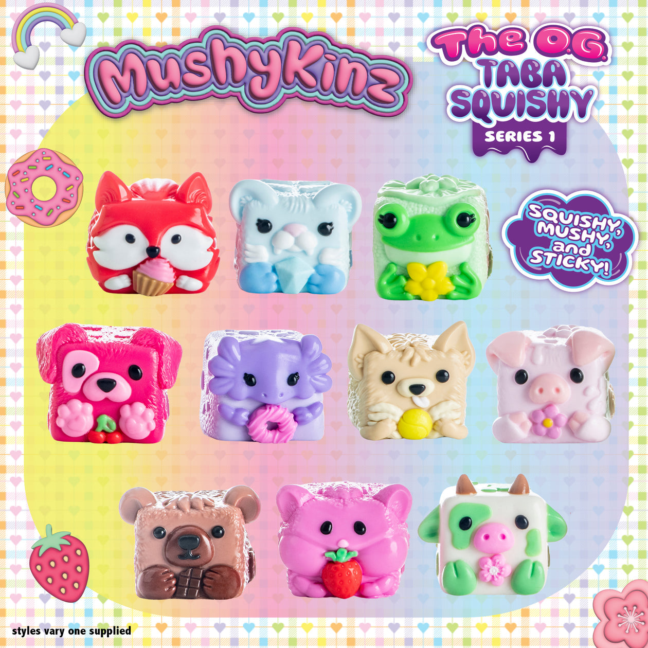 Mushykinz The Og Taba Squishy Series 1 Assortment