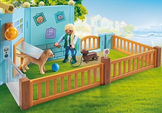 PLAYMOBIL My Life Animal Hotel Playset