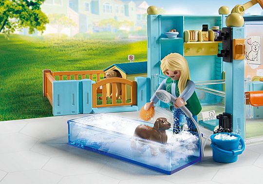 PLAYMOBIL My Life Animal Hotel Playset