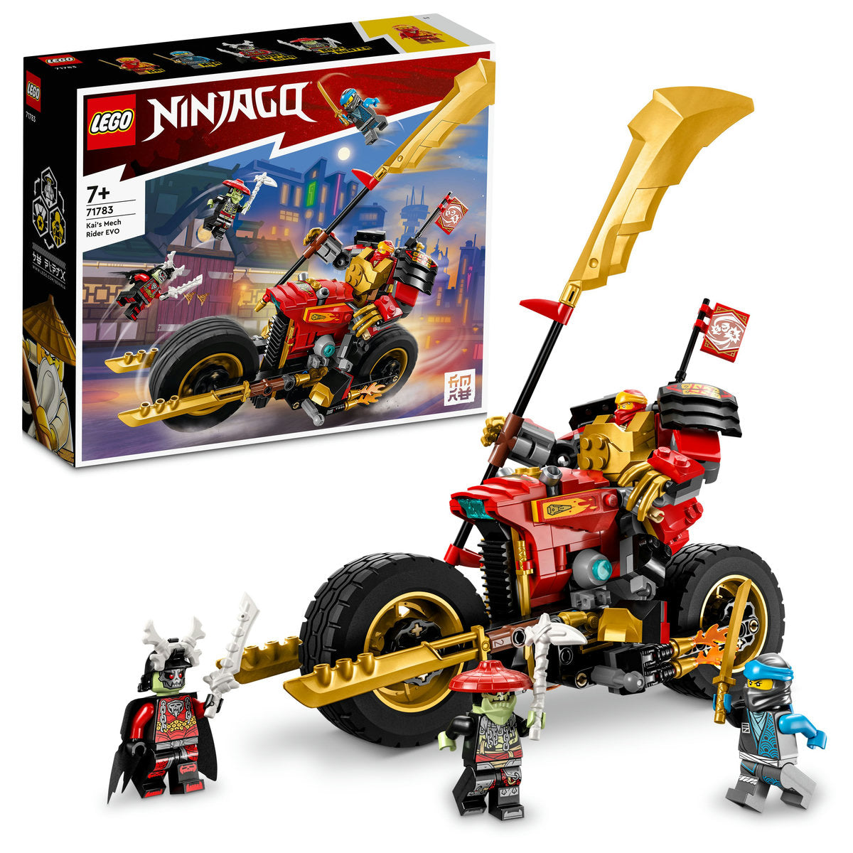 LEGO NINJAGO Kai’s Mech Rider EVO Figure Set 71783