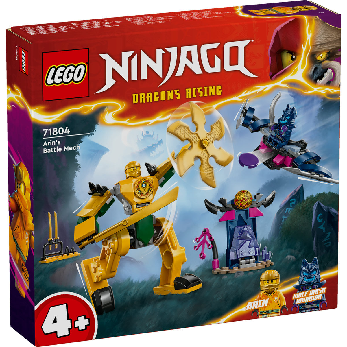 LEGO NINJAGO Arin’s Battle Mech Ninja Toy Set 71804