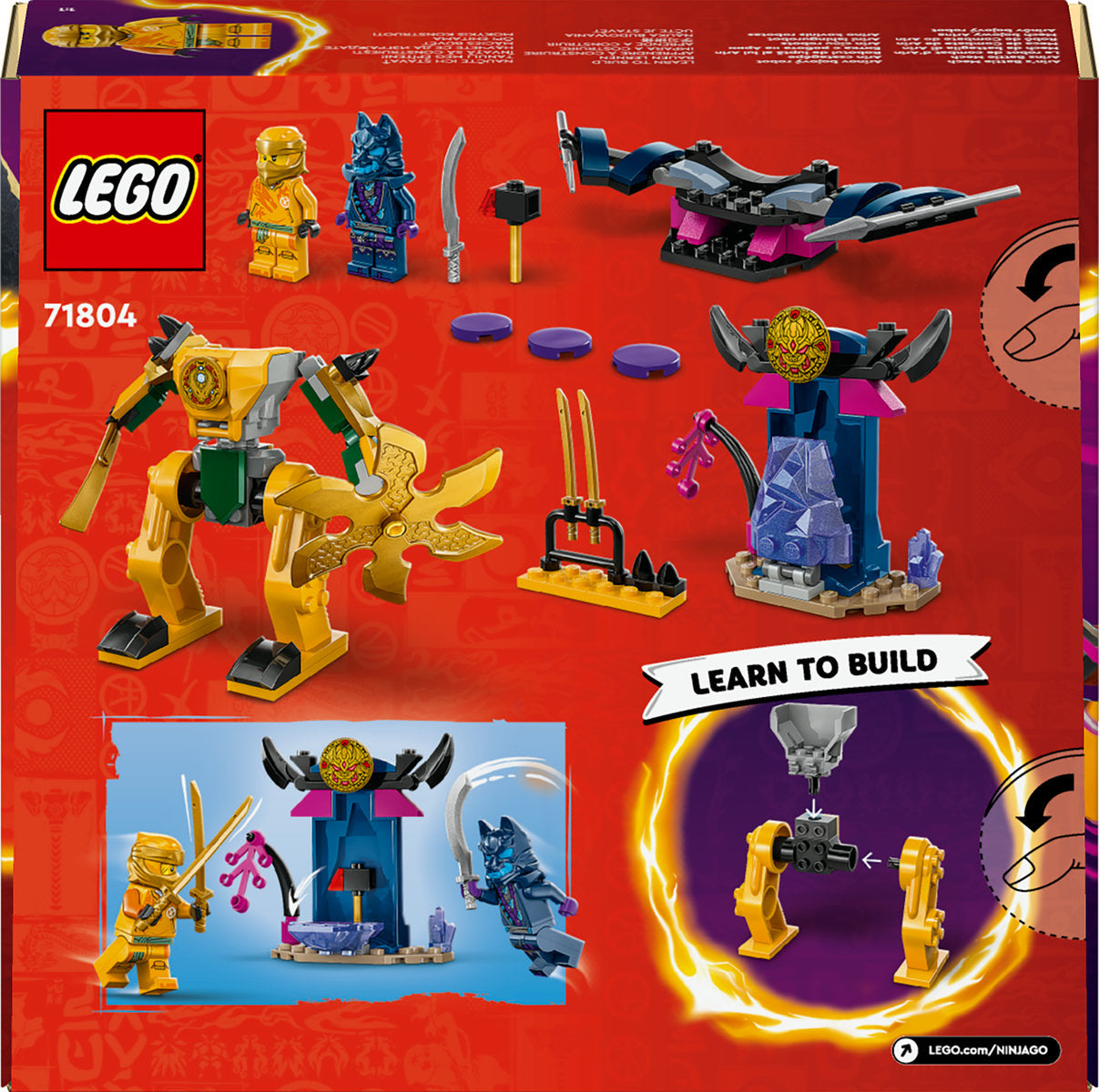 LEGO NINJAGO Arin’s Battle Mech Ninja Toy Set 71804