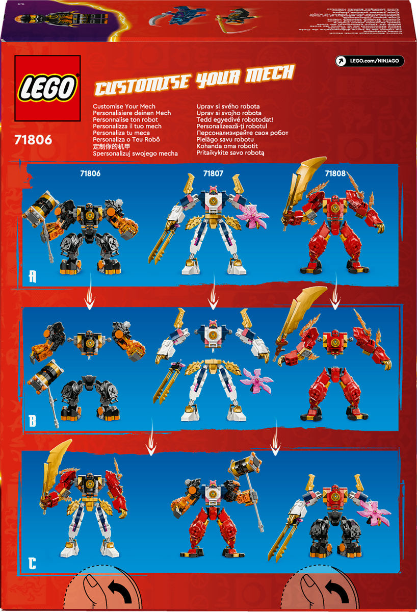 LEGO NINJAGO Cole’s Elemental Earth Mech Toy 71806 - Moons Toystore