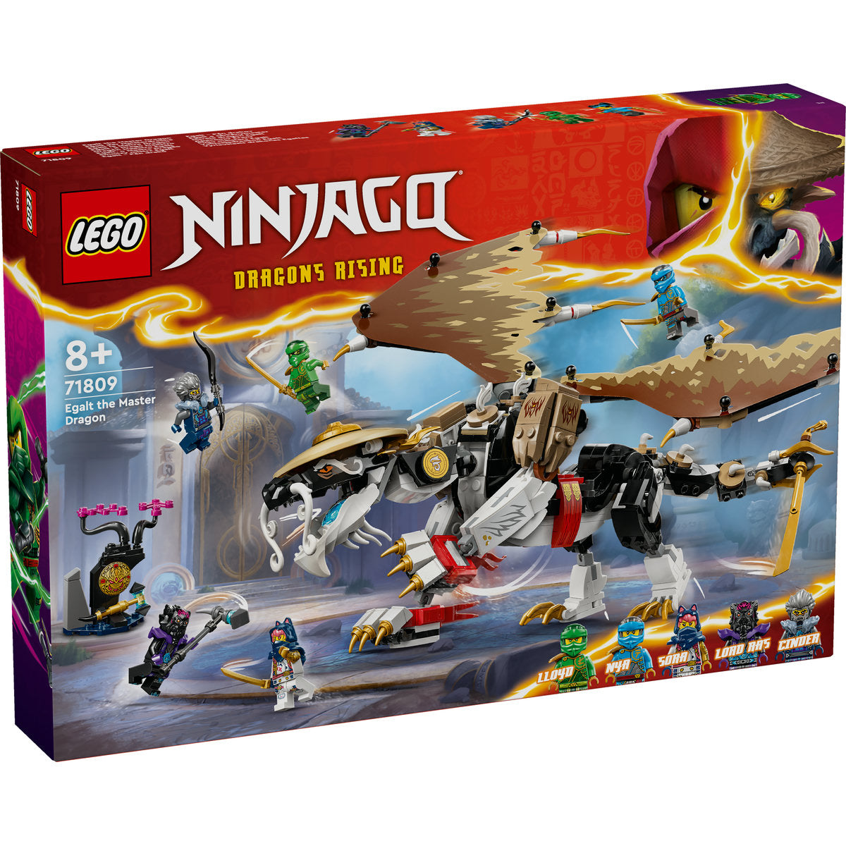 LEGO NINJAGO Egalt the Master Dragon Ninja Toy 71809