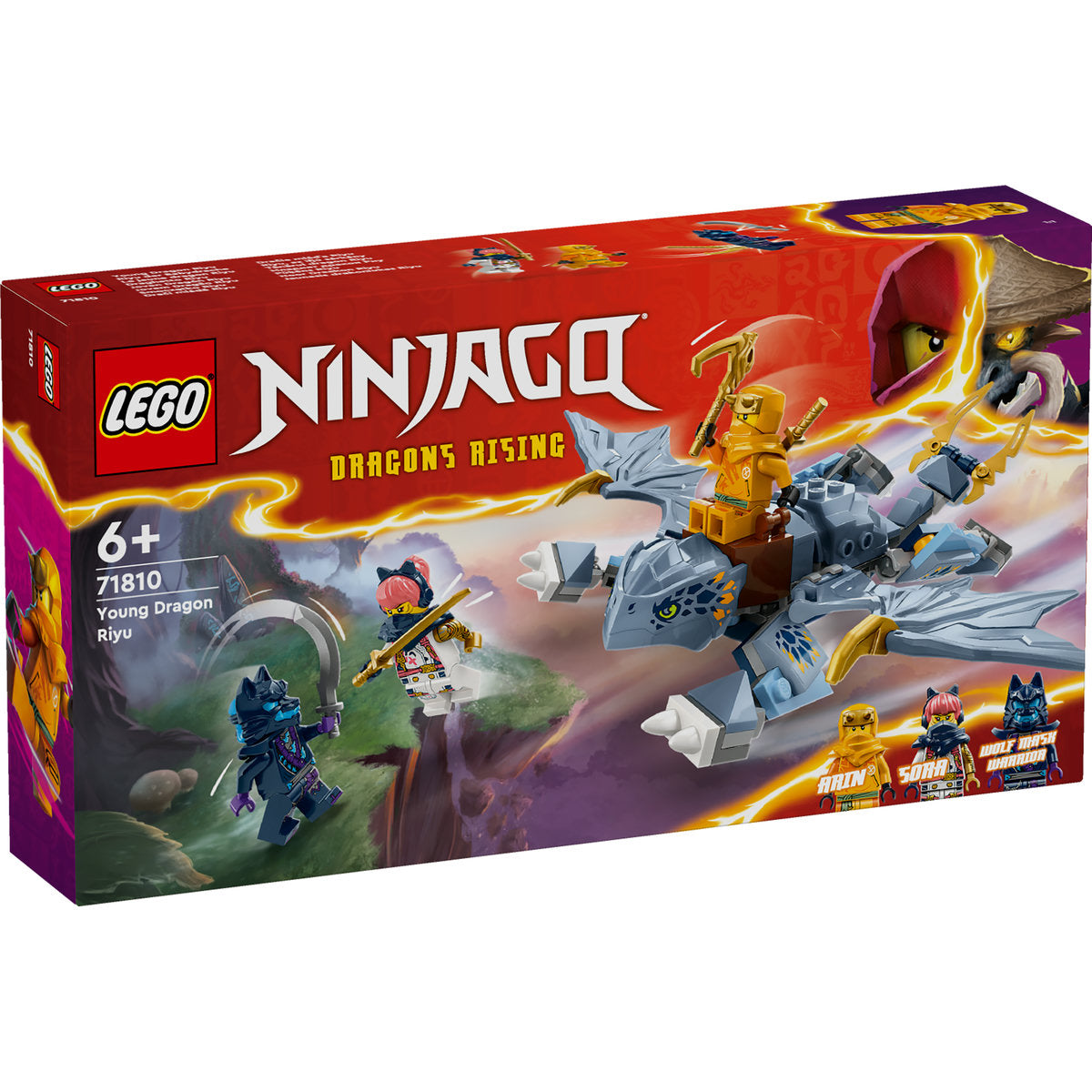 LEGO NINJAGO Young Dragon Riyu Toy Set 71810
