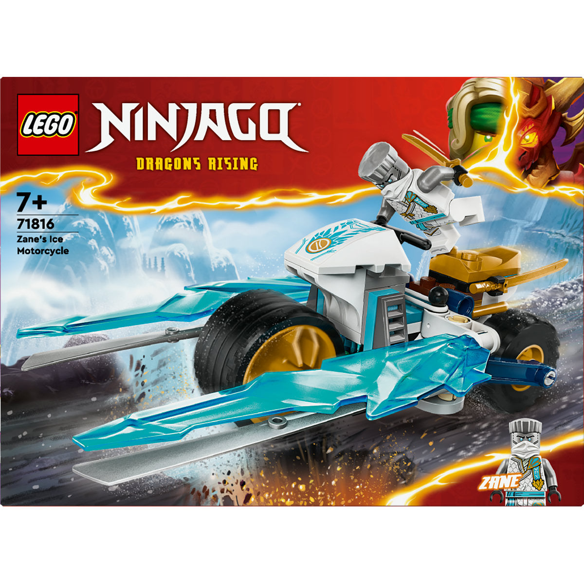 LEGO NINJAGO Zane’s Ice Motorcycle Toy Set 71816