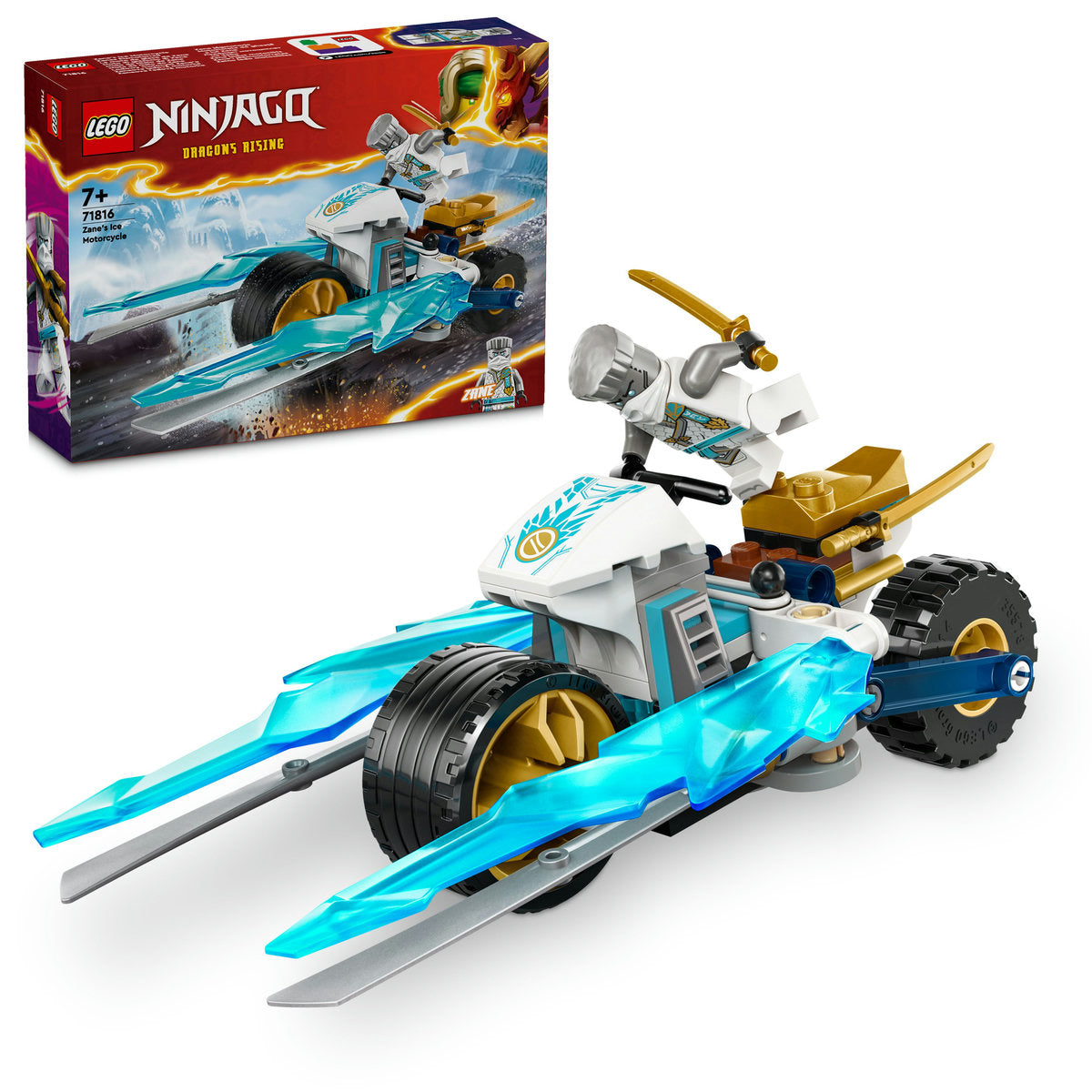 LEGO NINJAGO Zane’s Ice Motorcycle Toy Set 71816