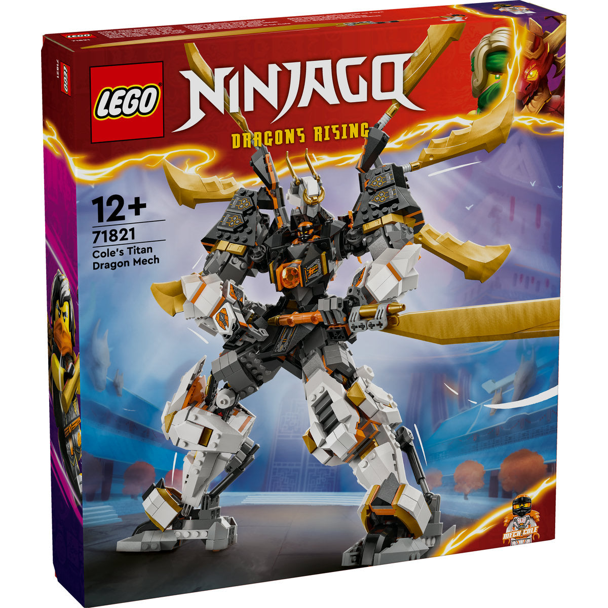 LEGO NINJAGO Cole’s Titan Dragon Mech Toy Set 71821