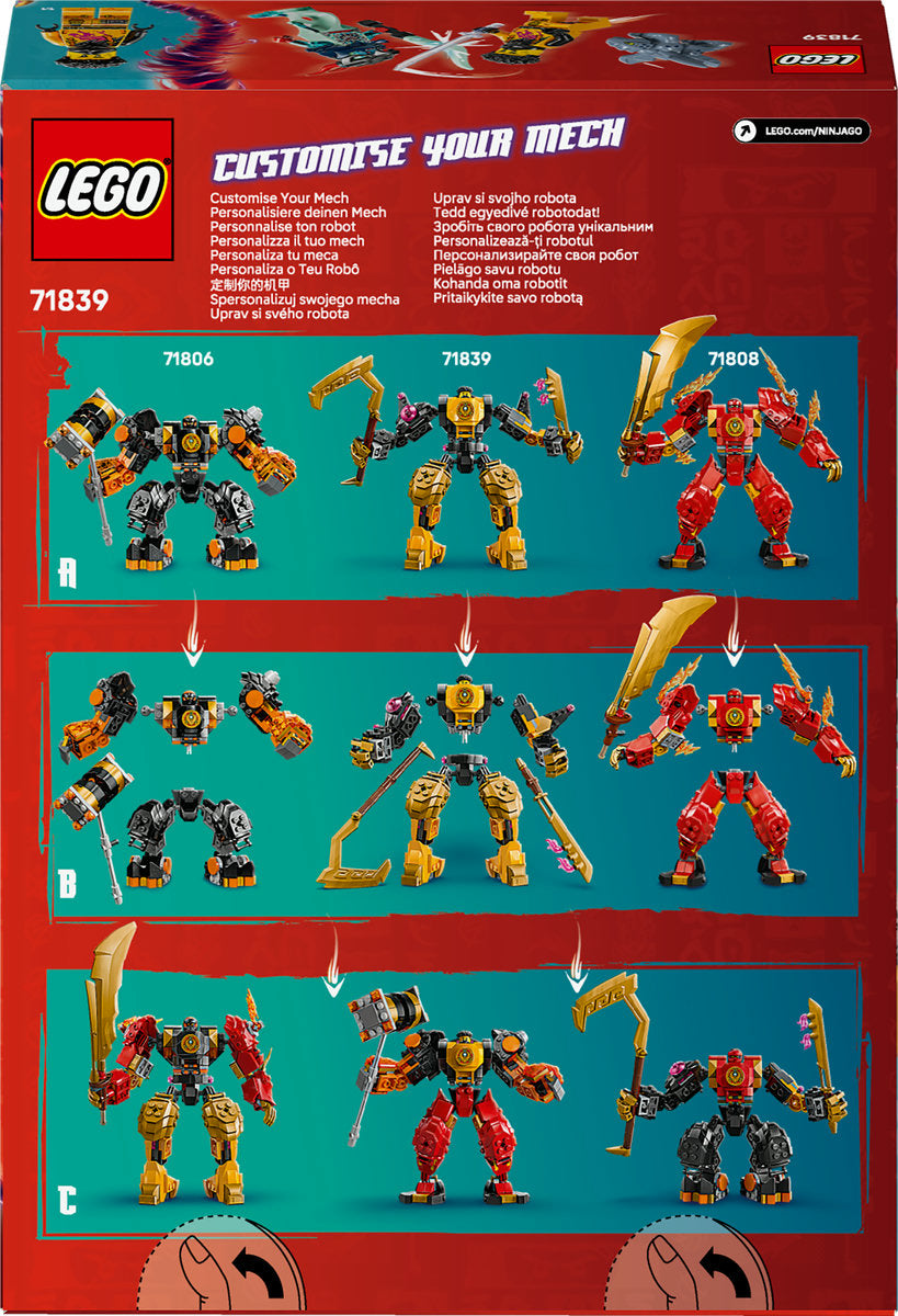 LEGO NINJAGO Arin’s Spinjitzu Battle Mech Toy Set 71839