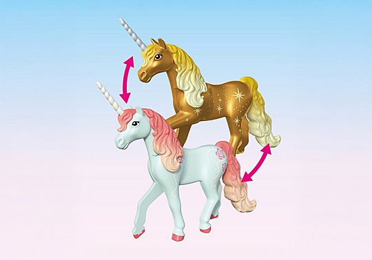 Playmobil 71841 Collectible Unicorn Sky Rose with Fairy