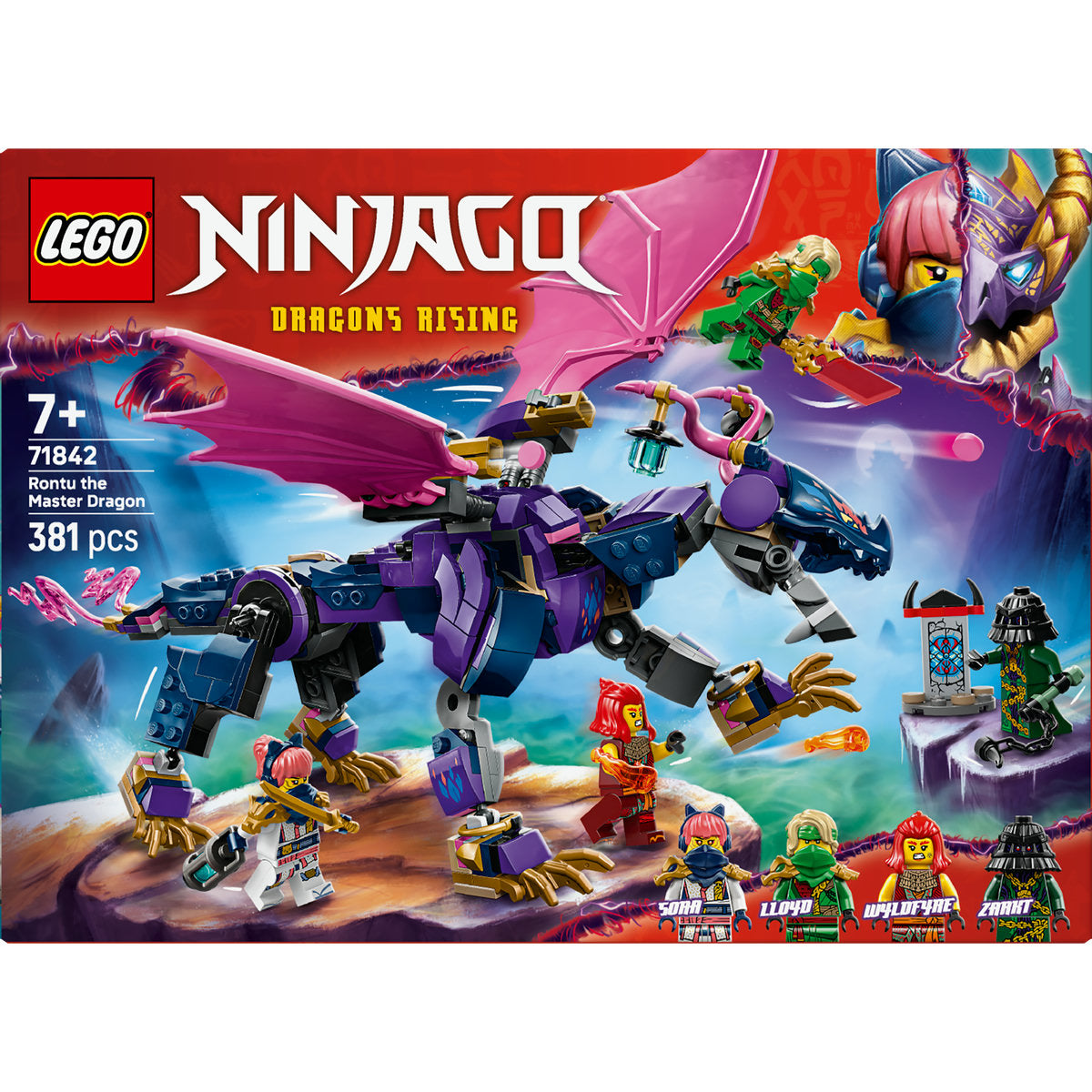 LEGO NINJAGO Rontu the Master Dragon Toy Set 71842