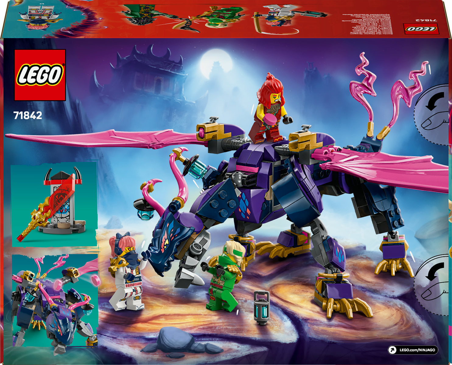 LEGO NINJAGO Rontu the Master Dragon Toy Set 71842