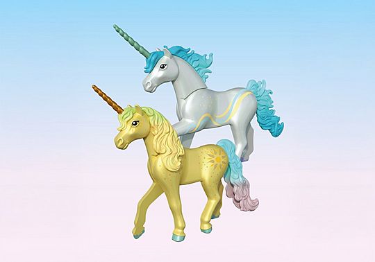 Playmobil 71842 Collectible Unicorn Sunshine Blossom with Fairy