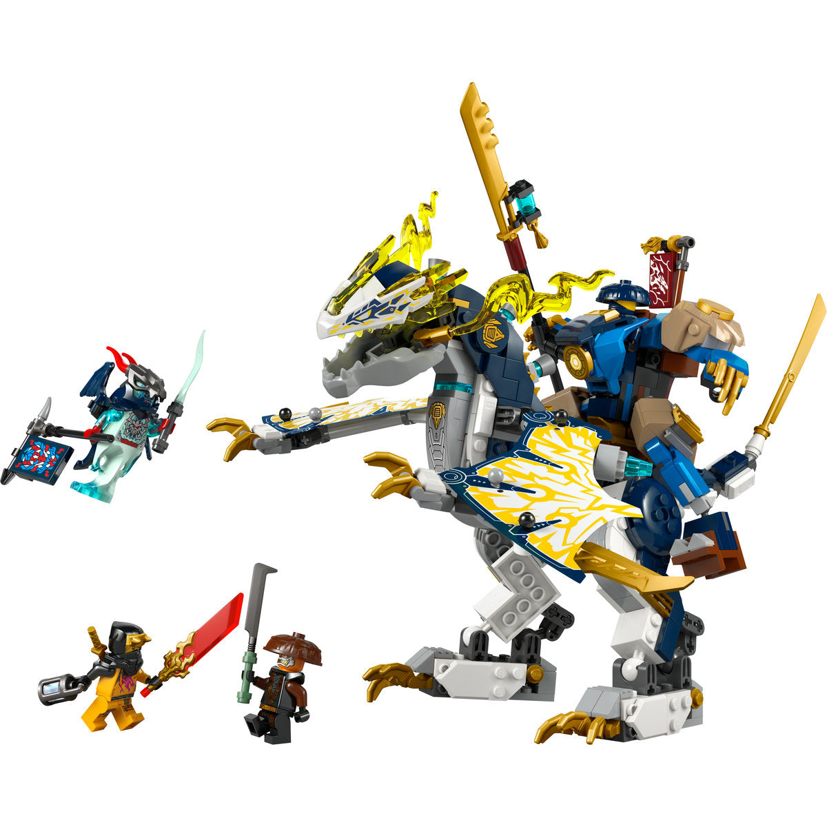 LEGO NINJAGO Rogue’s Mech Dragon Rider Ninja Toy 71843