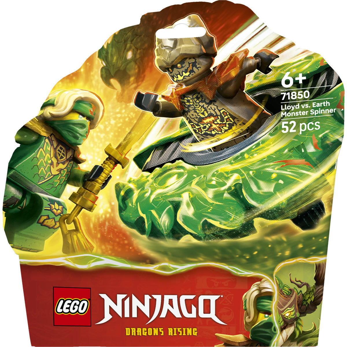 LEGO NINJAGO Lloyd vs. Earth Monster Spinner 71850