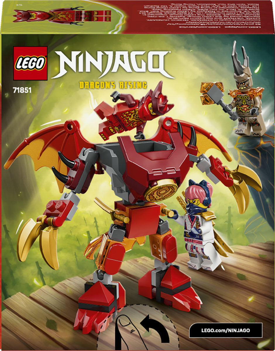 LEGO NINJAGO Kai's Dragon Mech Battle Pack Toy 71851
