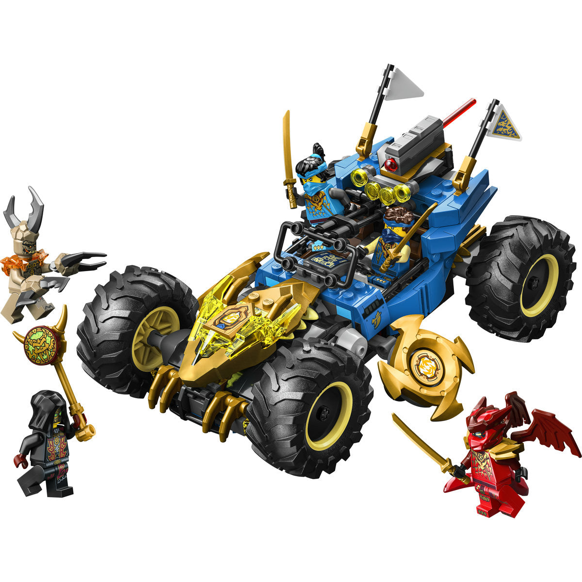 LEGO NINJAGO Jay’s Transforming Car Racing Toy 71856