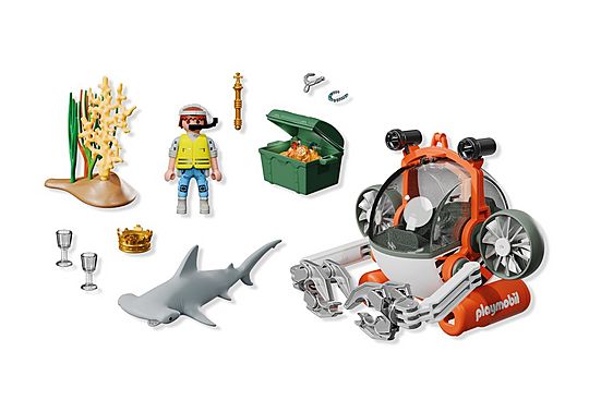 Playmobil 71860 Treasure Hunt with Submarine Promo Pack