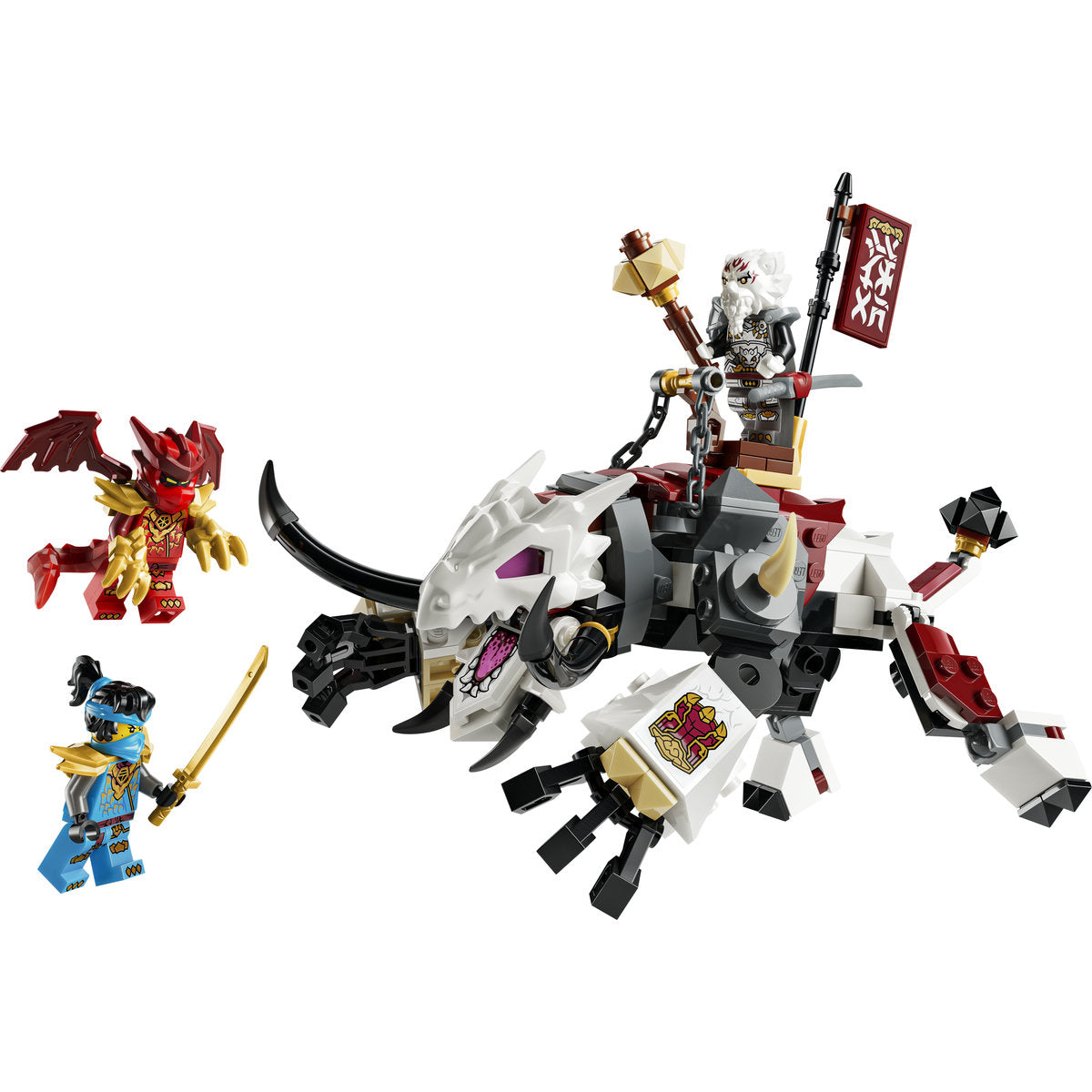 LEGO NINJAGO Zlvar and Grimtak Dragon Beast Building Set 71863