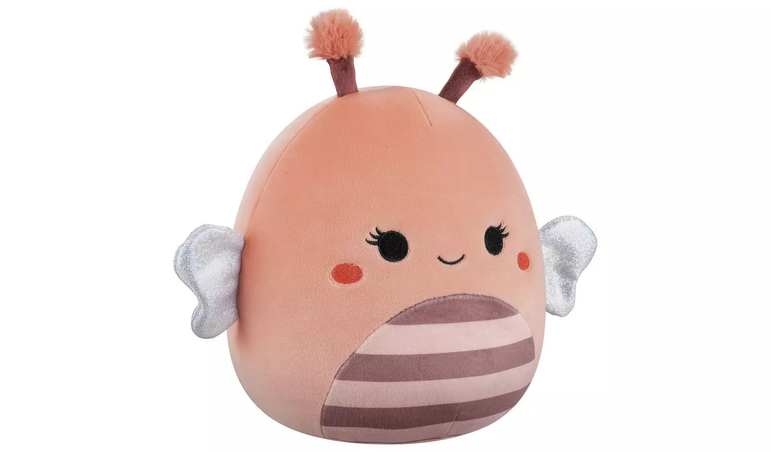 7.5 Squishmallows Lili - Peach Bee With Furry Antenna