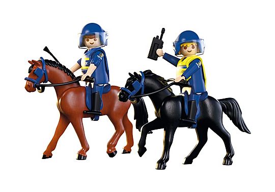 Playmobil 71877 Action Heroes Police Horse Patrol