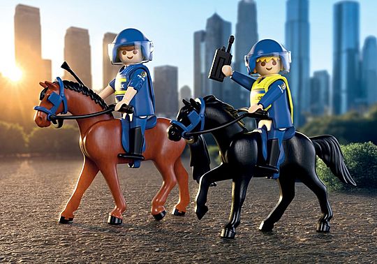 Playmobil 71877 Action Heroes Police Horse Patrol