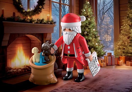 Playmobil 71883 Special Plus Father Christmas with Wishlist
