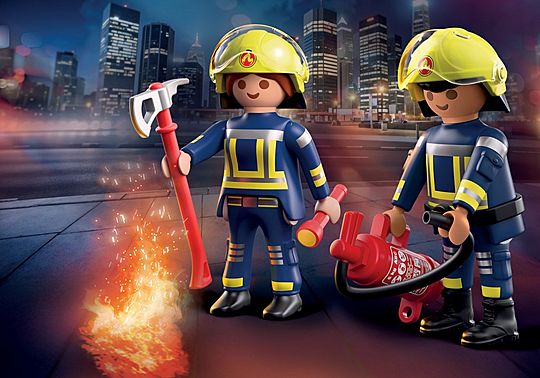 Playmobil 71885 Fire Rescue Team Duo Pack