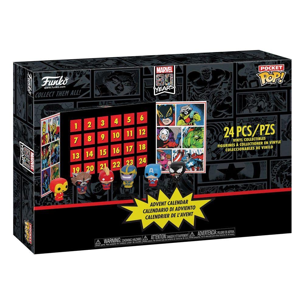Pop Vinyl: Marvel 24pcs Advent Calender