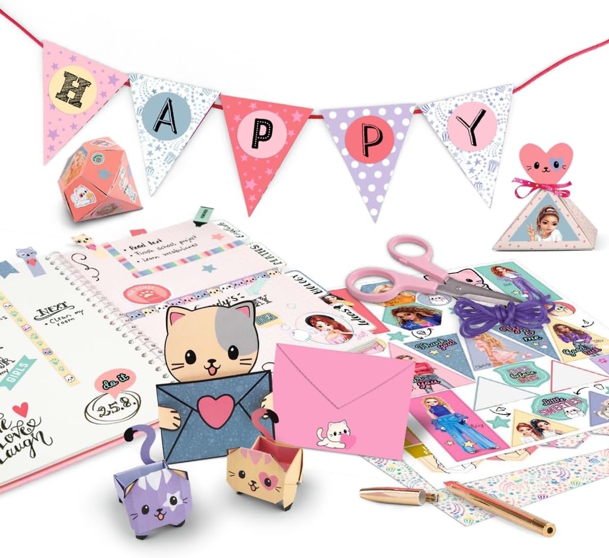TOPModel DIY Paper Fun Book