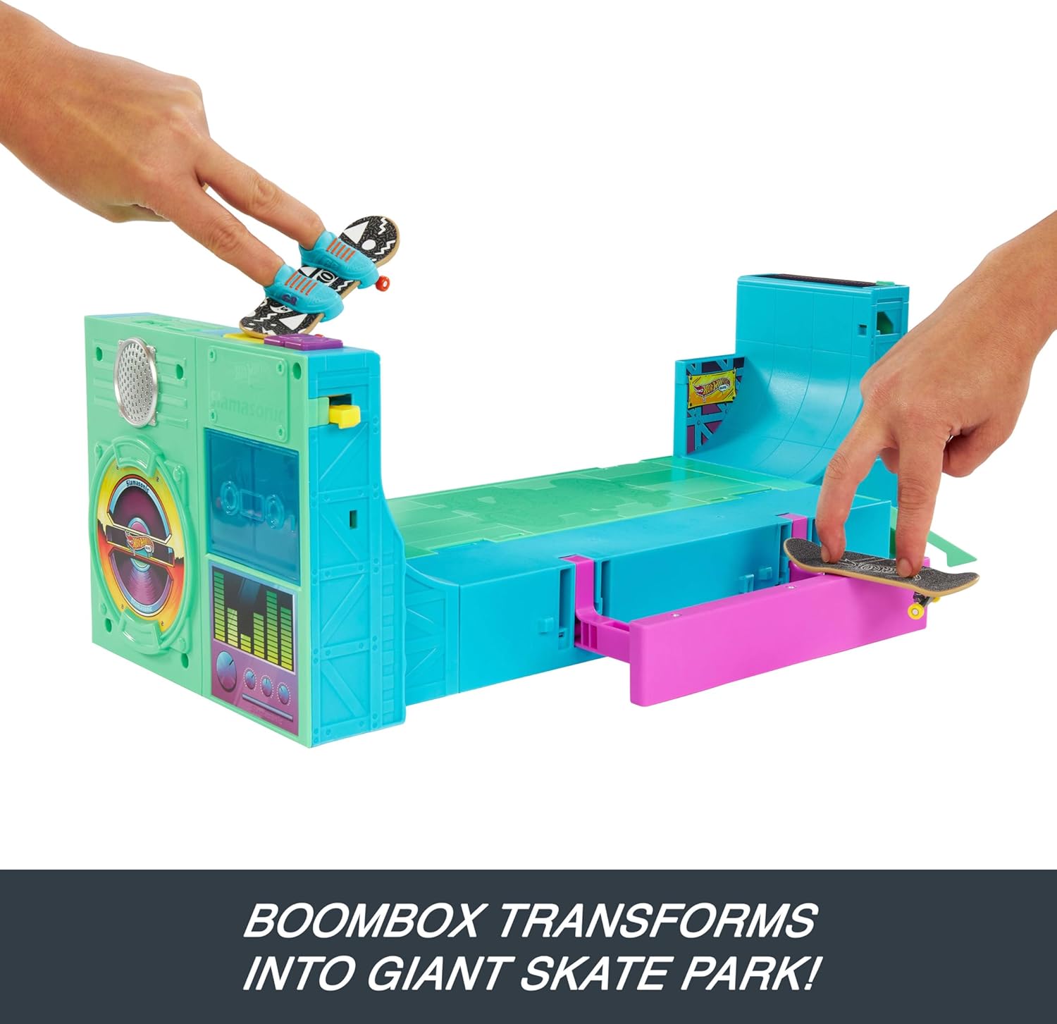 Hot Wheels Skate Boombox Skate Park