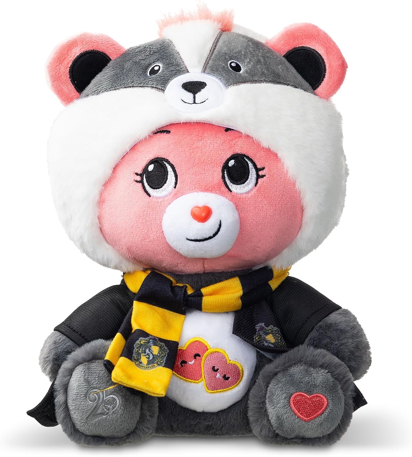 Care Bears x Harry Potter - Hufflepuff Love-A-Lot Bear 30cm Hoodie Plush