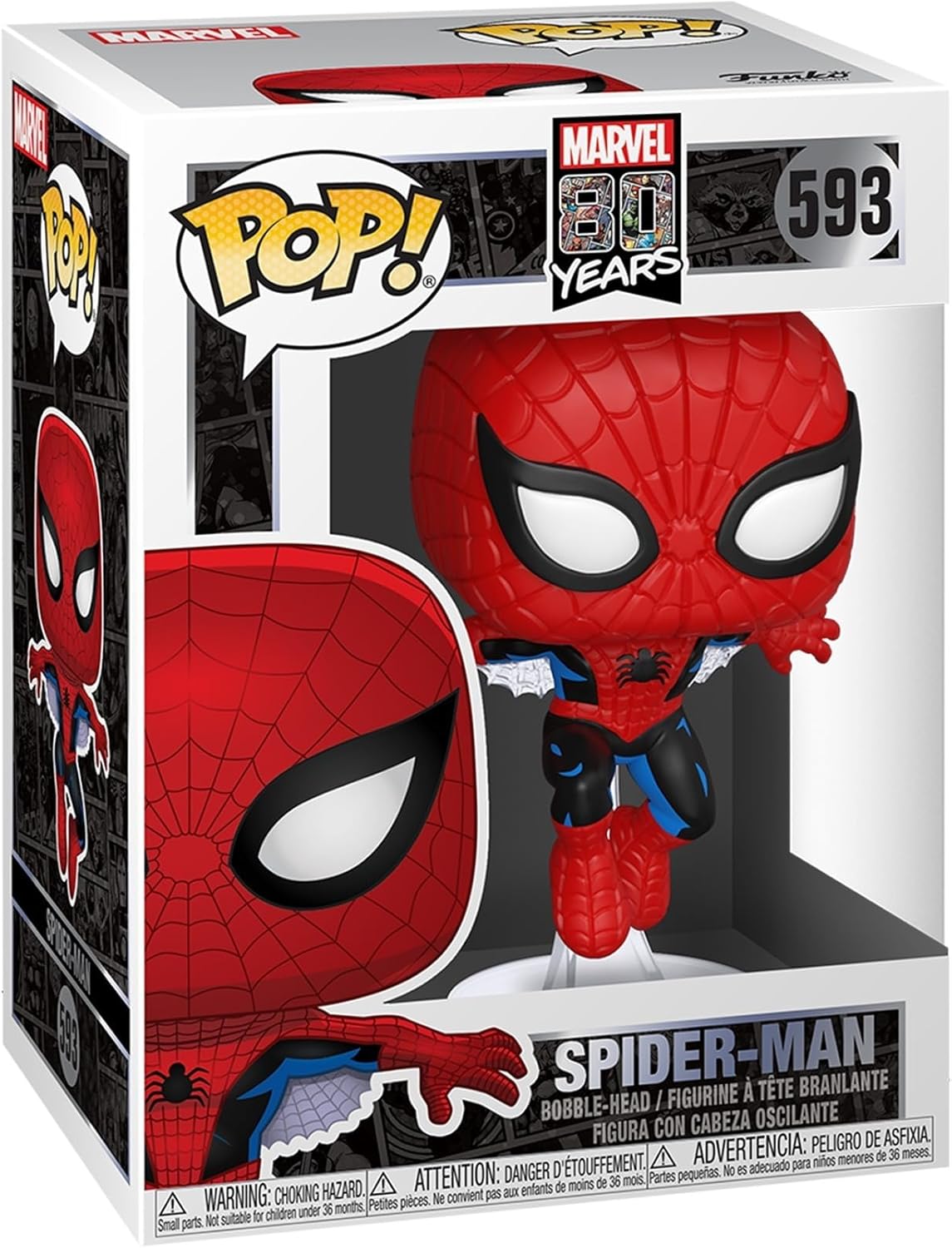Funko POP! Vinyl: Spider-Man First Appearance (80th Anniversary)