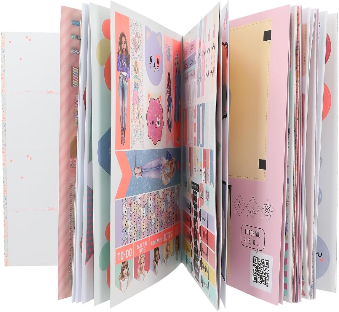 TOPModel DIY Paper Fun Book